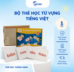 Bộ thẻ từ vựng tiếng việt