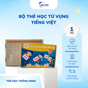 bộ thẻ học từ vựng tiếng việt