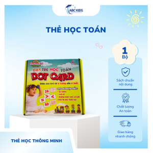 Thẻ số học toán cho bé